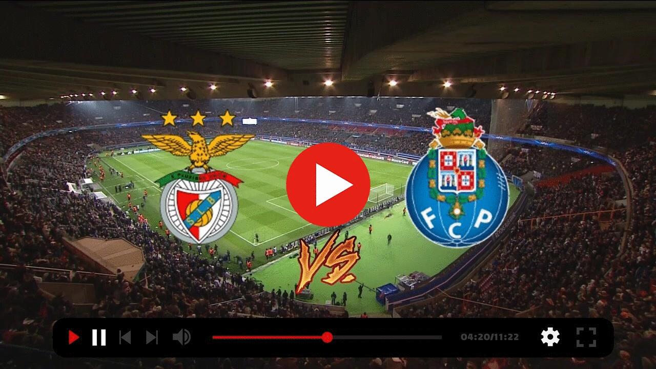 Assista o jogo de Benfica Vs FC Porto