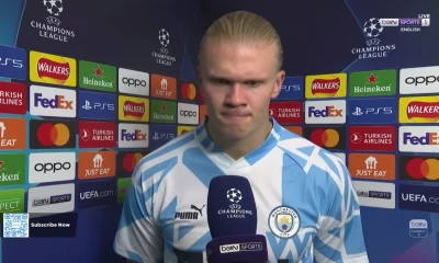 Erling Haaland faz declarações
