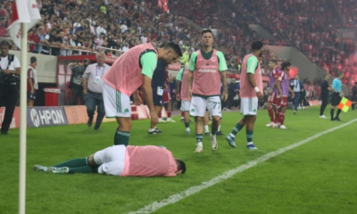 jogador espancado