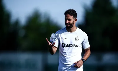 Rúben Amorim no treino
